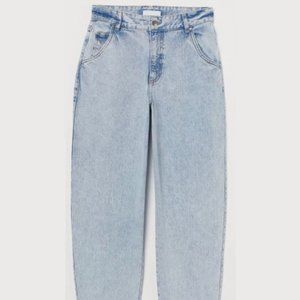 H&M trendy women ankle length twill jeans size 2